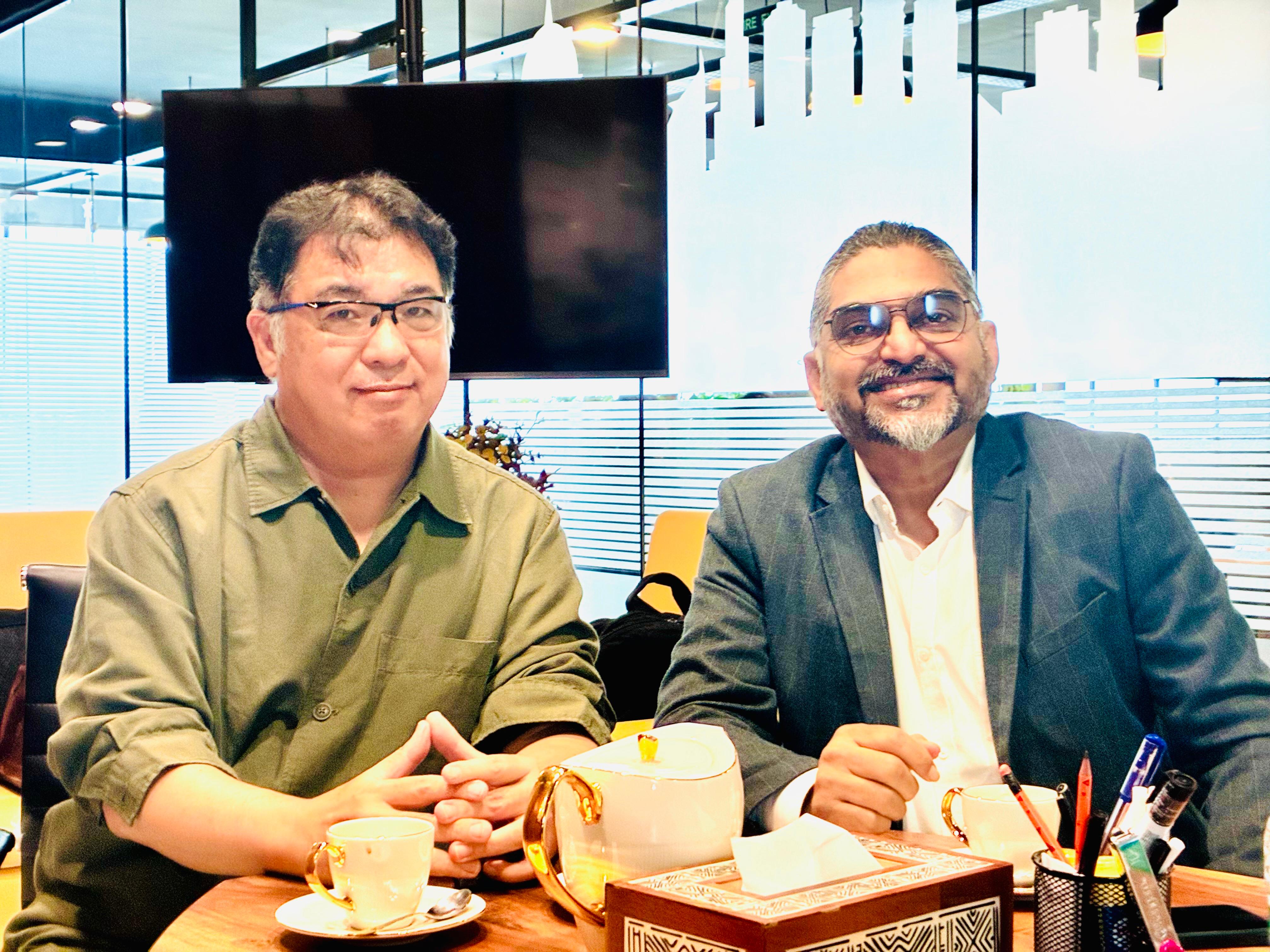 Mr. Ken Yaguchi, Founder of AAA Solutions shared valuable insights from his extensive experience in technology, business and global collaboration.